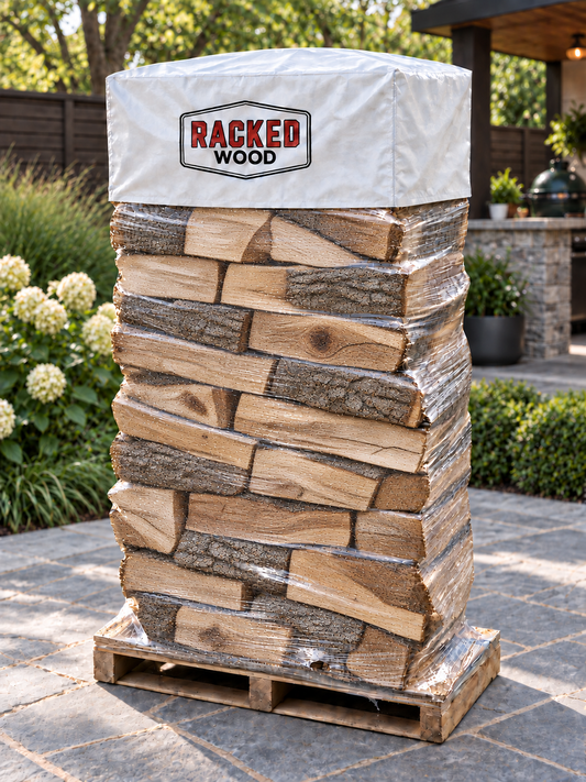 Post Oak Firewood Rack | Racked Stack Firewood Delivery