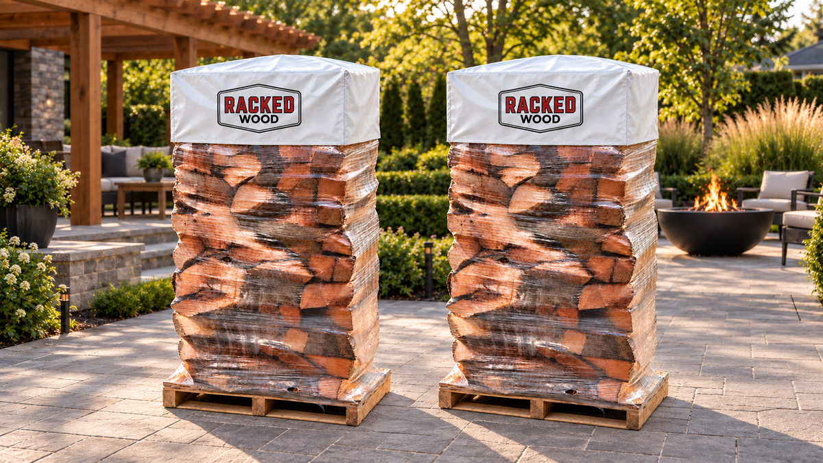 Cherry Firewood 2 Racks  | Racked Firewood Delivery