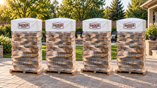 Oak Firewood 4 Racks  | Racked Firewood Delivery