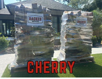 Cherry Firewood 2 Racks  | Racked Firewood Delivery
