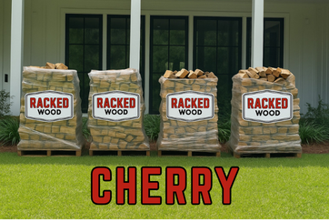 Cherry Firewood 4 Racks  | Racked Firewood Delivery