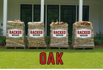 Oak Firewood 4 Racks  | Racked Firewood Delivery