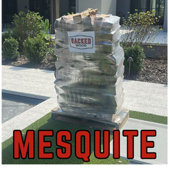 Mesquite Firewood Rack | Racked Stack Firewood Delivery