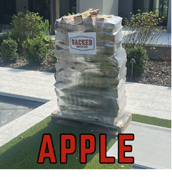 Apple Firewood Rack | Racked Stack Firewood Delivery